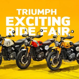 11/1（土）～ 11/30（日） TRIUMPH EXCITING RIDE FAIR 開催!
